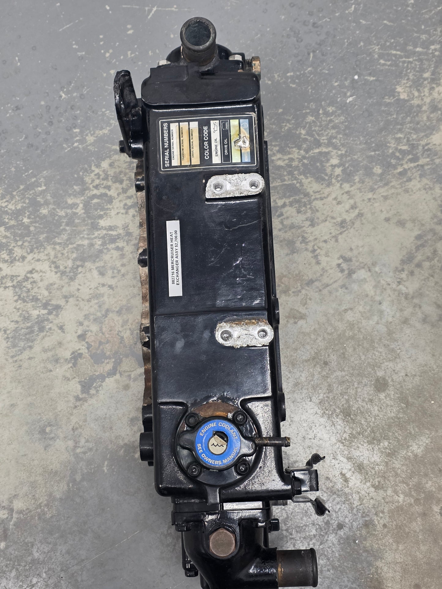 882716 Mercruiser Heat Exchanger | Genuine Used Part