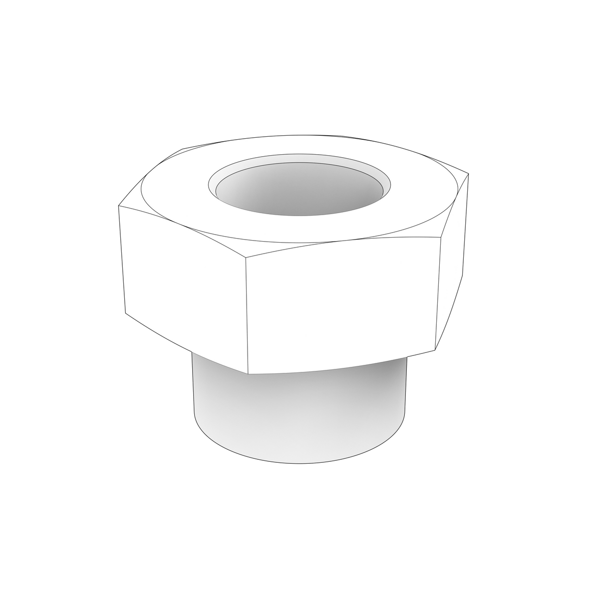968696 Nipple | Genuine Volvo Penta Part