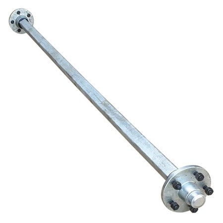 A1230 Mackay Axle 40 Square Overlay Lazy 2020mm (79.5") | Marine Trailer Part