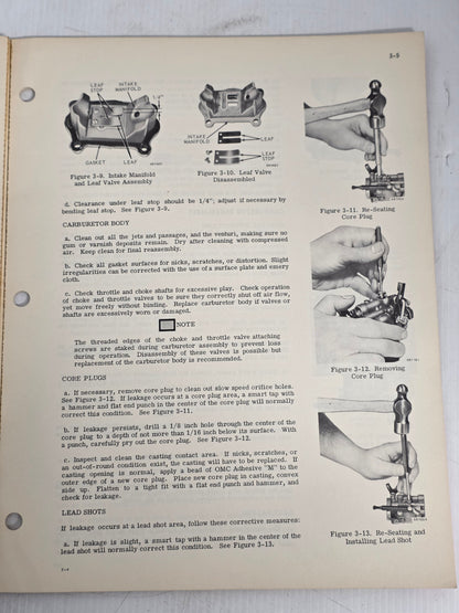 1975 Johnson 2HP Service Manual | Genuine Used Manual - photo 2 of 2