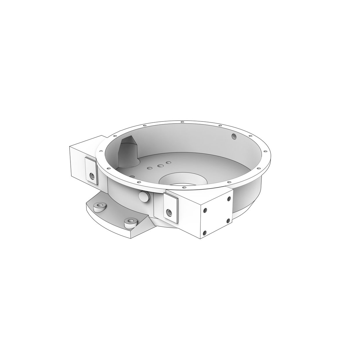 3827285 Flywheel Housing | Genuine Volvo Penta Part - photo 2 of 2