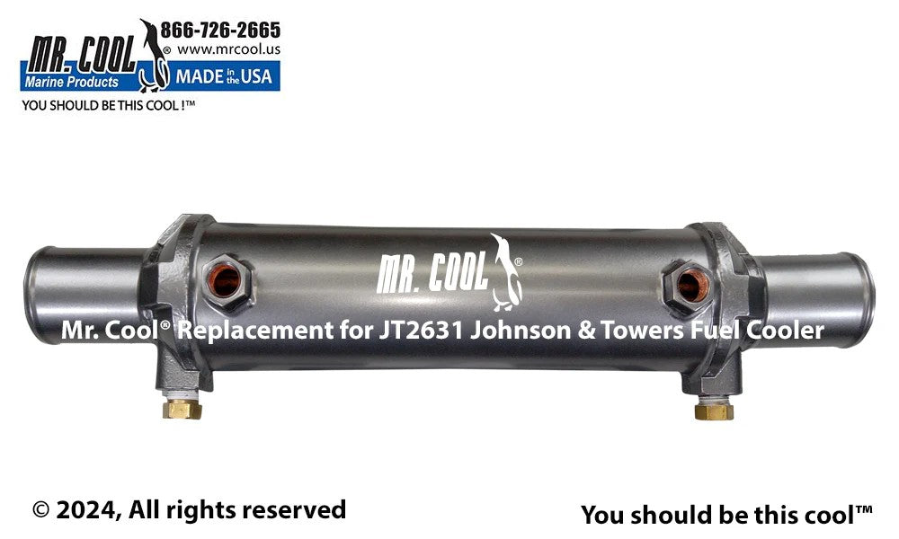 JT2631 Aftermarket Johnson & Towers Fuel Cooler | Sawley's Select Marine Parts