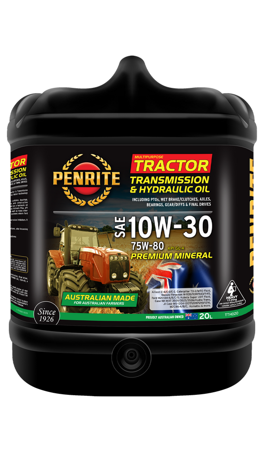 TTH020 Tractor Transmission & Hydraulic Oil (UTTO) 10W-30 20L