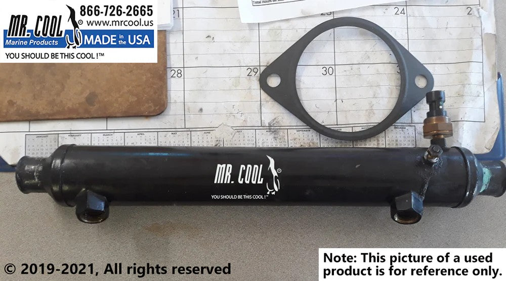 863832T01 Aftermarket Mercruiser Transmission Cooler | Sawley's Select Marine Parts