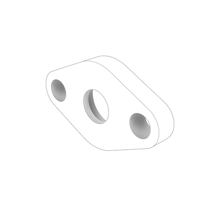 3825050 Flange | Genuine Volvo Penta Part - photo 2 of 2