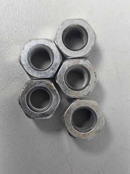1660C Dunbier Wheel Nut 7/16" (HT) (Pack of 5) (Clam Shell)