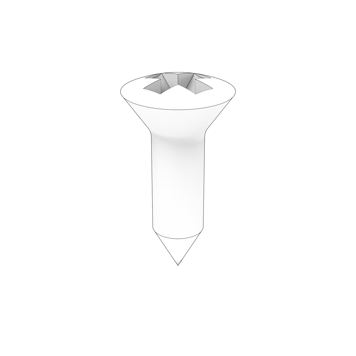 961314 Cross Recessed Screw | Genuine Volvo Penta Part - photo 2 of 2