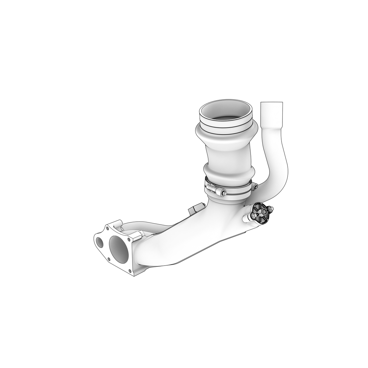 24518965 Exhaust Pipe | Genuine Volvo Penta Part