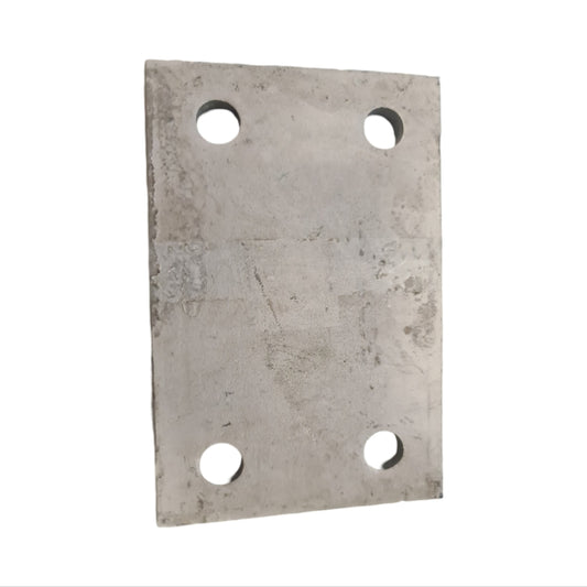 Z6831 Tube Mount Plate 150 x 100mm Galv
