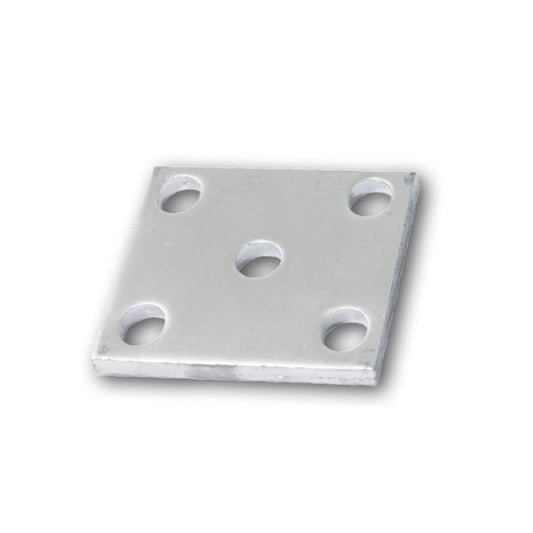 A1686G Mackay 2023 Dunbier Large Spring Fish Plate Galvanised Suits 16mm U-Bolt | Marine Trailer Part
