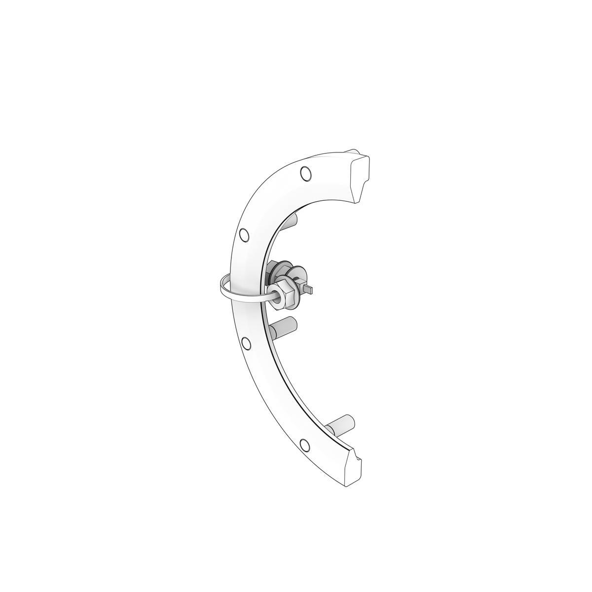 78467793 Half Clamp | Genuine Volvo Penta Part