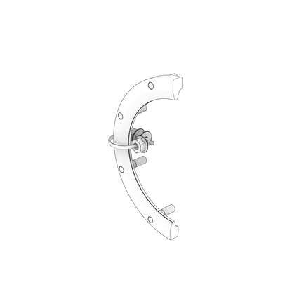78467793 Half Clamp | Genuine Volvo Penta Part