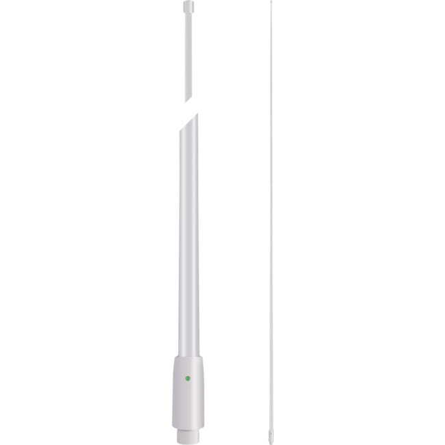 AW368V GME 2400mm Marine VHF Detachable Antenna Whip (White) | Genuine GME Electronics