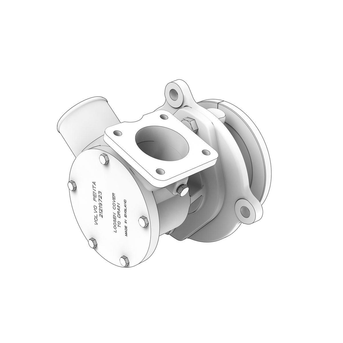 21219723 Seawater Pump | Genuine Volvo Penta Part - photo 2 of 2