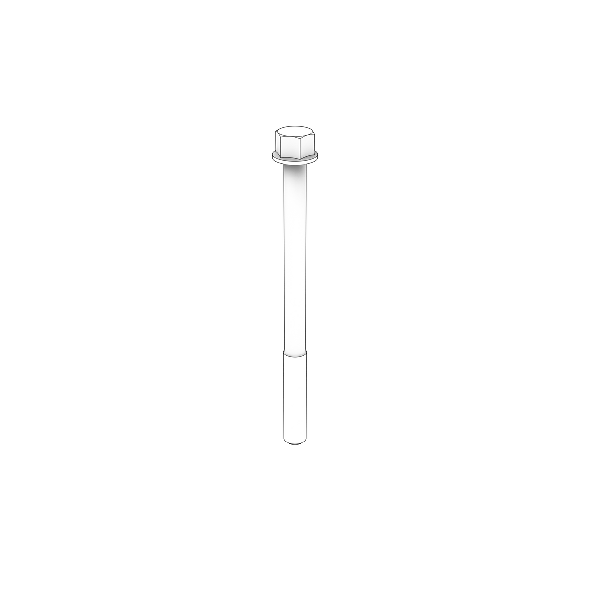 465840 Flange Screw | Genuine Volvo Penta Part - photo 2 of 2