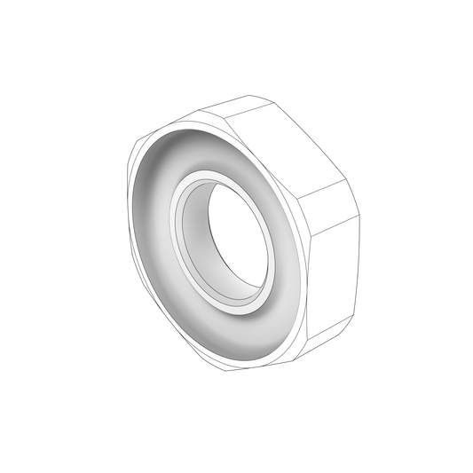 3840628 Nut | Genuine Volvo Penta Part - photo 2 of 2