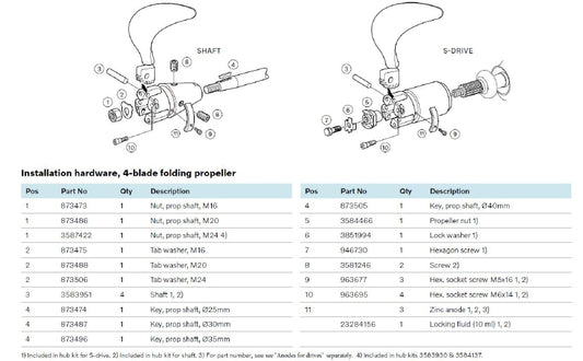 873506 Tab Washer | Genuine Volvo Penta Part