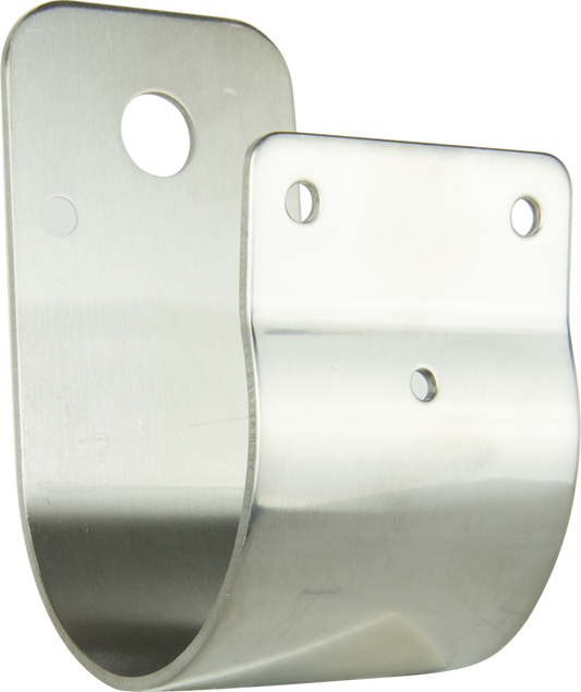 MB105SS 76MM WRAP-AROUND BULLBAR BRACKET - STAINLESS STEEL