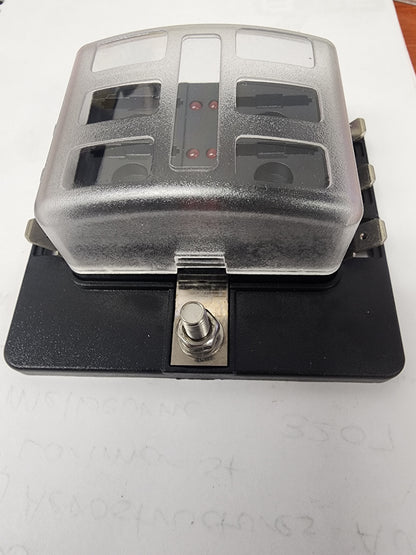SZ2096 Powertech 6-Way Spade terminal Fuse Block