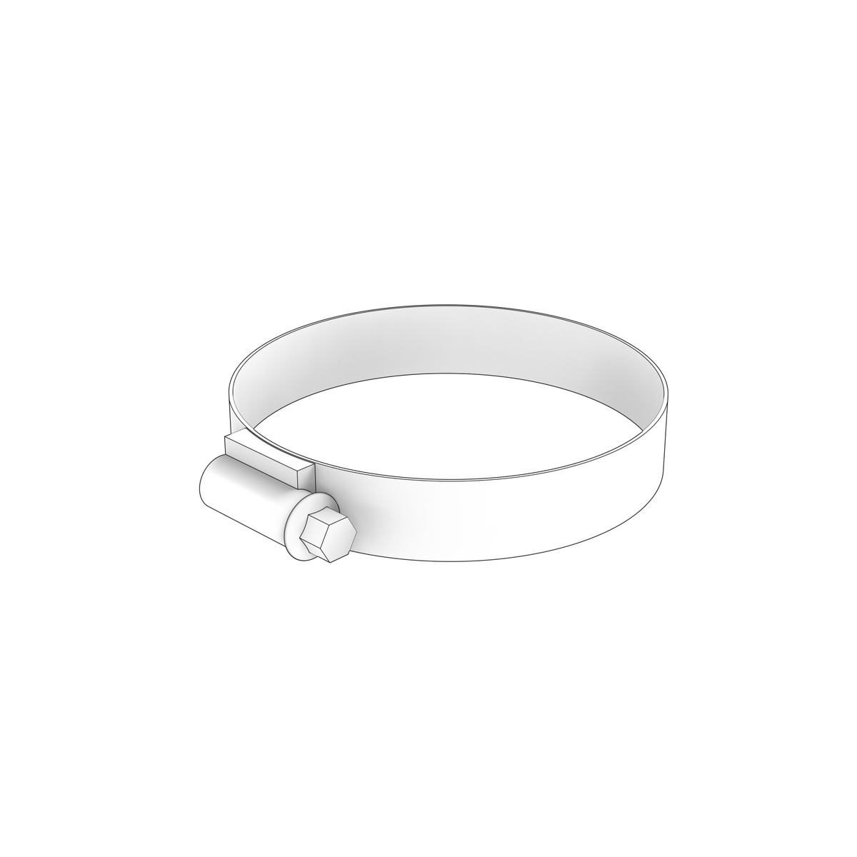 20757802 Hose Clamp | Genuine Volvo Penta Part