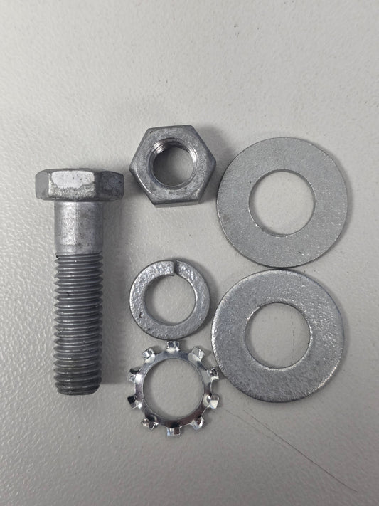 2409 Dunbier Plastic Guard Nut and Bolt Pack (suits 1 Guard) | Marine Trailer Part - photo 2 of 2