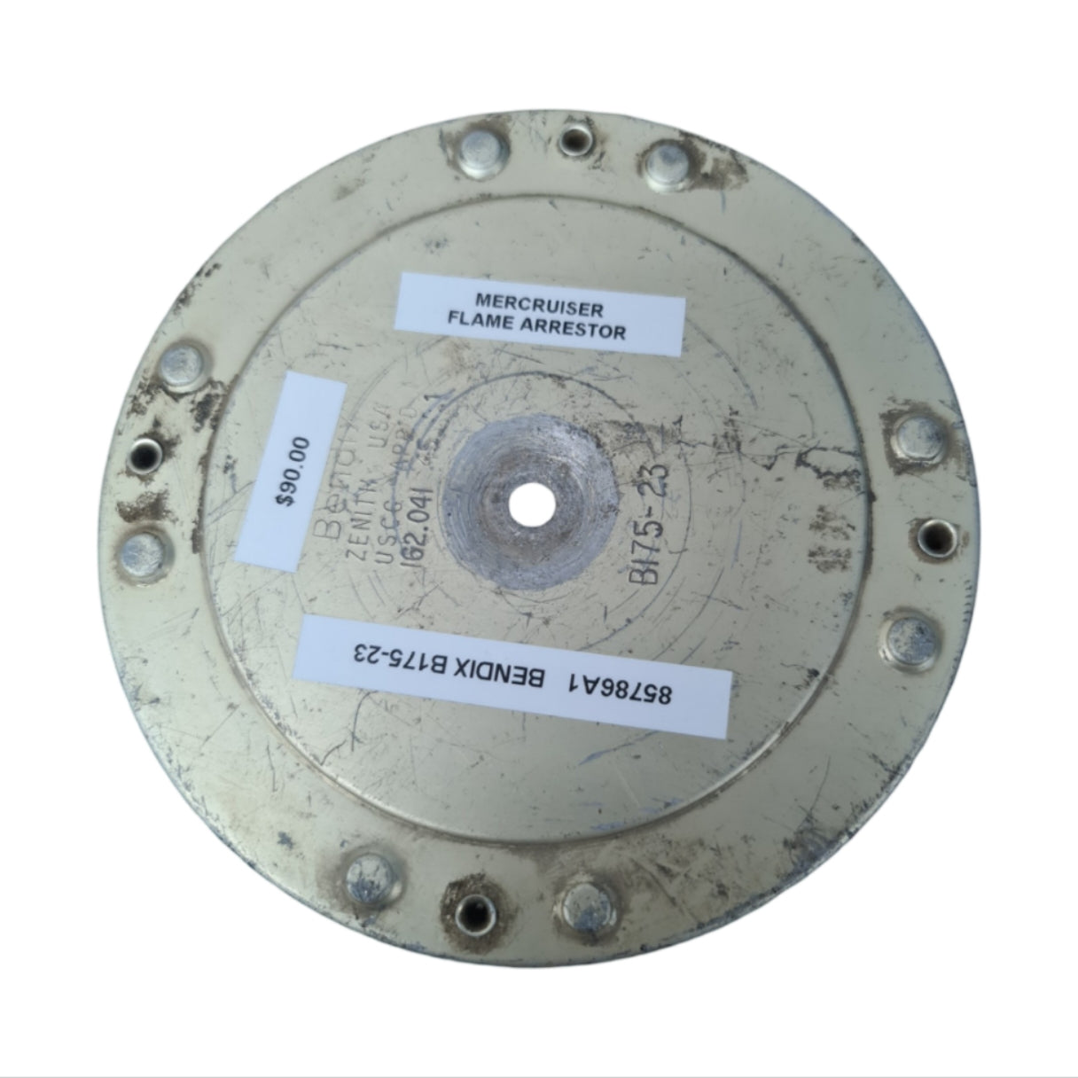 85786A1 Bendix B175-23 Mercruiser Flame Arrestor | Genuine Used Part