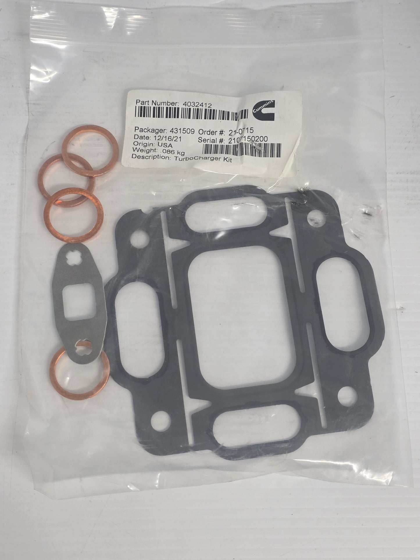 3536621H Cummins Marine Aftermarket Turbocharger 6BTA 330/370 Diamond 3802829/3536621H HOLSET | Sawley's Select Marine Parts