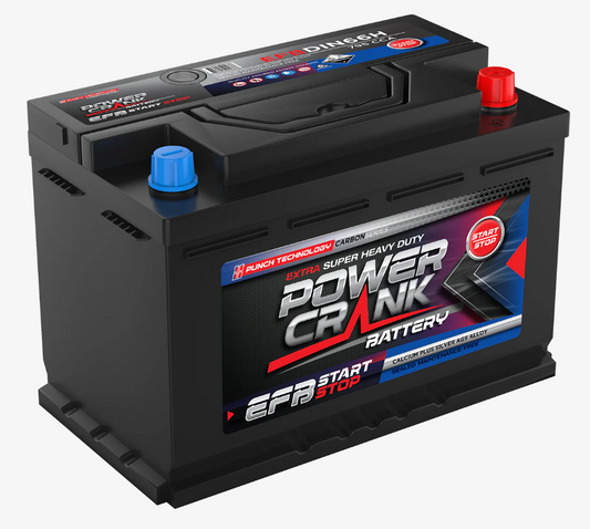 EFBDIN66H Power Crank 795 CCA Battery | EFB Stop/Start Series