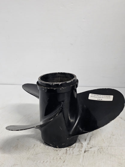 58100-88LD0-019 Suzuki DF40A/DF50A/DF60A 11 1/2 x 10 Aluminium Propeller – RH 13 Spline | Genuine Used Part