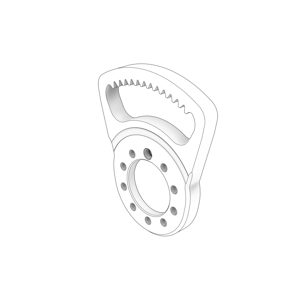 23411049 Gear Segment | Genuine Volvo Penta Part