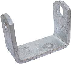 3235 Dunbier Roller "U" Bracket Galvanized  4.5"