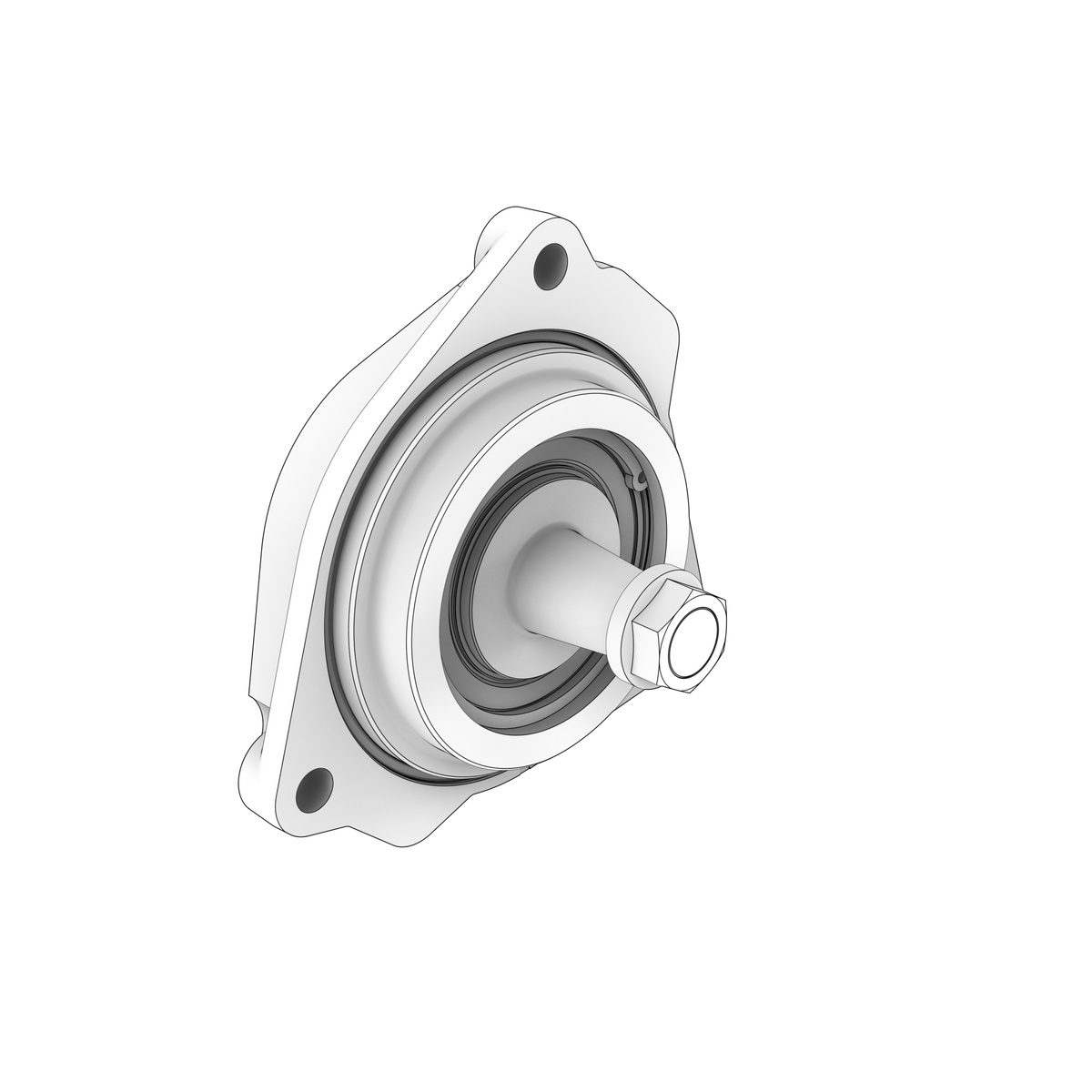 21623729 Flange | Genuine Volvo Penta Part - photo 2 of 2