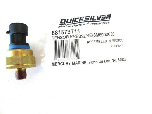 881879T11 Mercury MerCruiser Oil Pressure Sensor | Genuine Quicksilver OEM Part