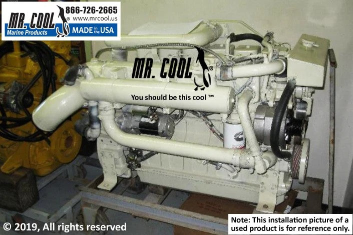 4020101CN Cummins 5.9L / QSB Heat Exchanger 4020101CN 4x25 Replacement Mr Cool