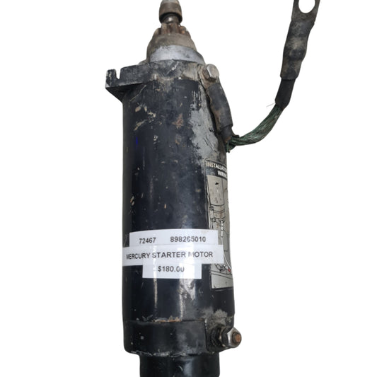 72467 898265010 Mercury Starter Motor | Genuine Used Part