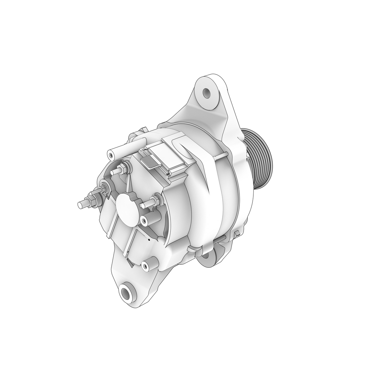 24110404 Alternator | Genuine Volvo Penta Part
