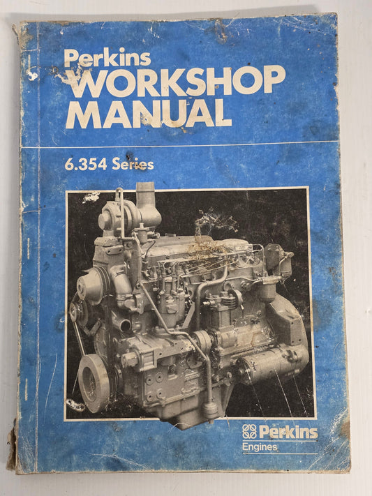 Perkins 6.354 Series Service Manual | Genuine Used Manual