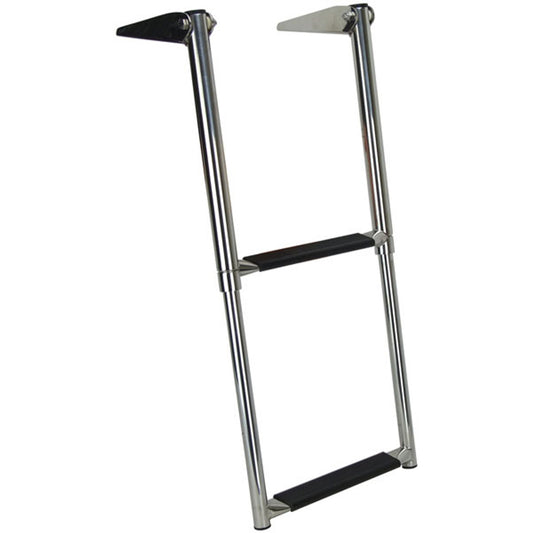 460708 Stainless Steel Telescopic Under Platform Ladder | Marine Boarding Ladder