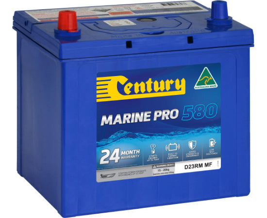133100 Century D23RM MF Marine Pro 580 Battery | Genuine Century Battery