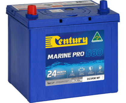 133100 Century D23RM MF Marine Pro 580 Battery | Genuine Century Battery