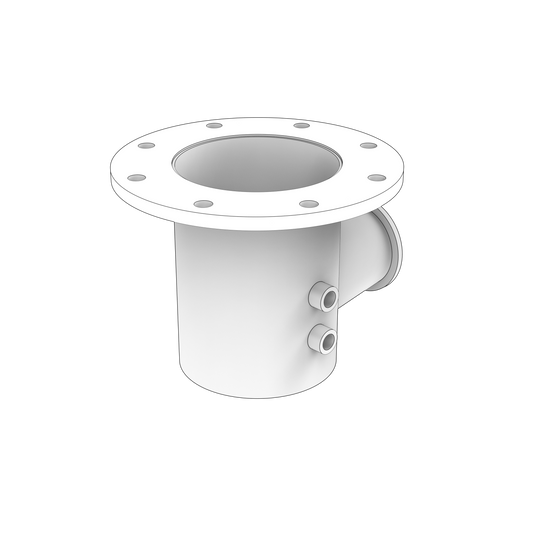 3832667 Exhaust Pipe Elbow | Genuine Volvo Penta Part