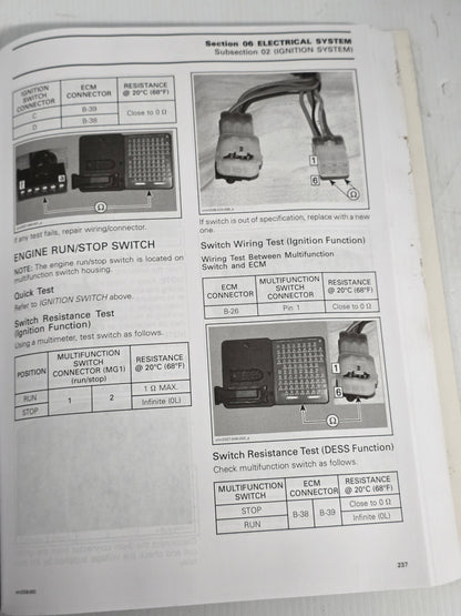 2008 Outlander Series 500/650/800 Renegade Series 500/800 Service Manual | Genuine Used Manual