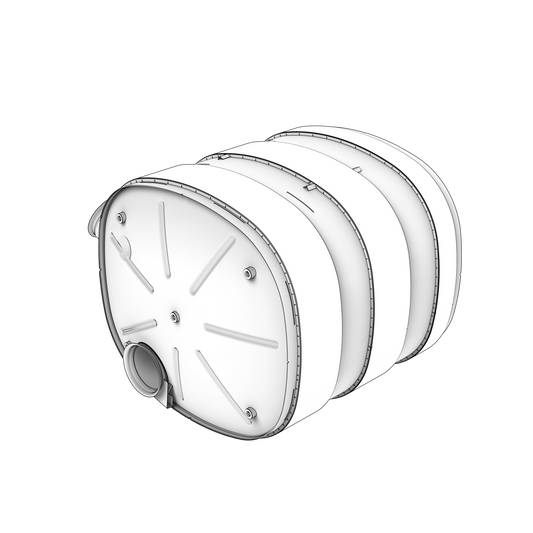23425278 Muffler | Genuine Volvo Penta Part - photo 2 of 2