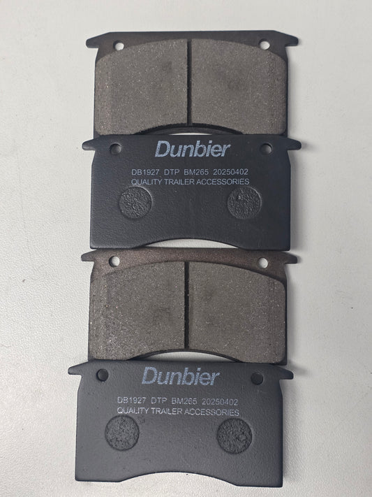 H3264-2 Mackay 1927 Dunbier Disc Caliper Pad Set of 4 Suits Mechanical Calipers | Marine Trailer Part
