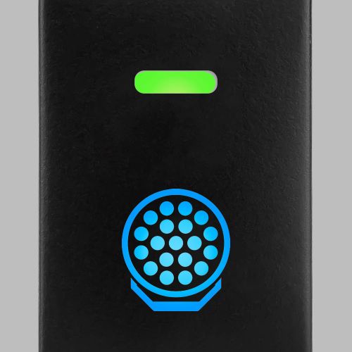 SHORT-TOY-SPOT Short Type Push Switch To Suit Toyota / Mitsubishi | Spot Lights | Genuine STEDI Product