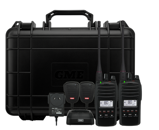 TX6600STP 5 Watt UHF CB Handheld Radio - Twin Pack