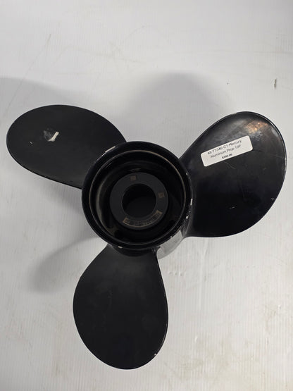 48-77346-C1 48-77346A45 Mercury Black Max 13 x 19 Aluminium Propeller – RH 15 Spline | Genuine Used Part