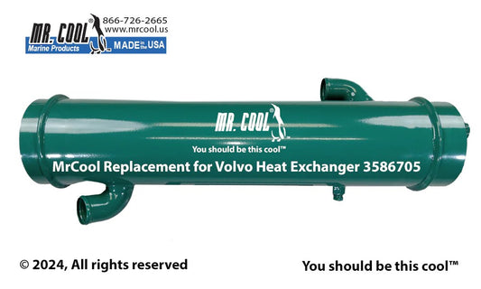 3586705 Aftermarket Volvo Penta Heat Exchanger | Sawley's Select Marine Parts