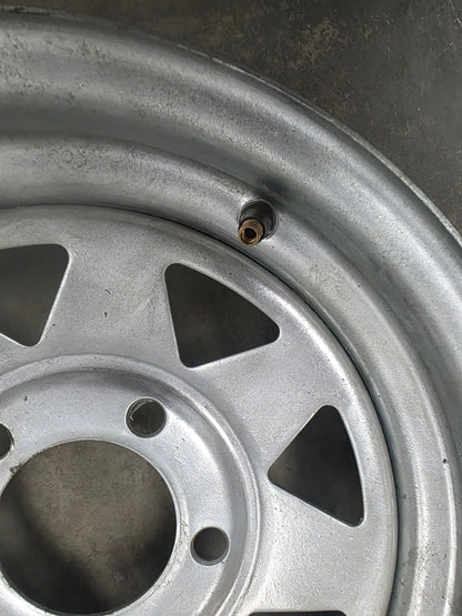 1492 Dunbier 13" Galvanized Spoke Rim Only (Ford) - RIM ONLY - NO TYRE Mackay A1810G