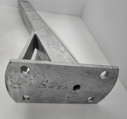 3450 Dunbier Trailer Winch Post  64mm Sq, Suits 76mm DrawBar